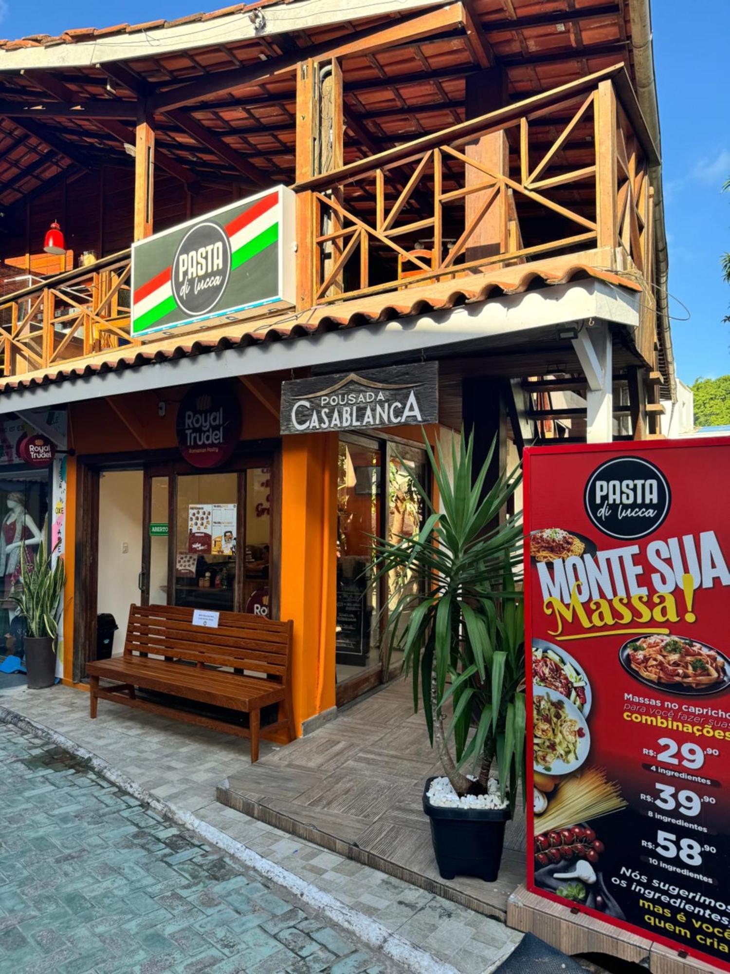 Pousada Casa Blanca Flat Morro 莫罗圣保罗 外观 照片